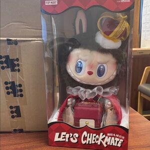 Pop Mart Let's Checkmate Doll - Black and Red